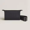Hermes Unisex Videpoches Bag in Togo Calfskin-Black