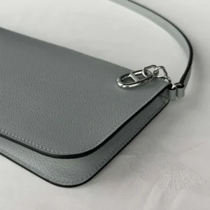 Hermes Unisex Zipengo Chaine D'Ancre To Go Pouch-Bleu Glacier