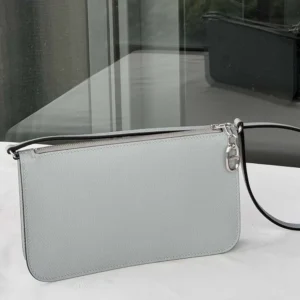 Hermes Unisex Zipengo Chaine D'Ancre To Go Pouch-Bleu Glacier