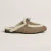 Hermes Women BOz Mule-Etoupe H242107Z X3360