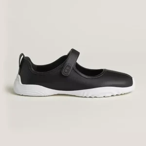 Hermes Women Neptune Ballet Flat-Black H262153Z 02350