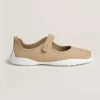 Hermes Women Neptune Ballet Flat-Kraft H262281Z 98350